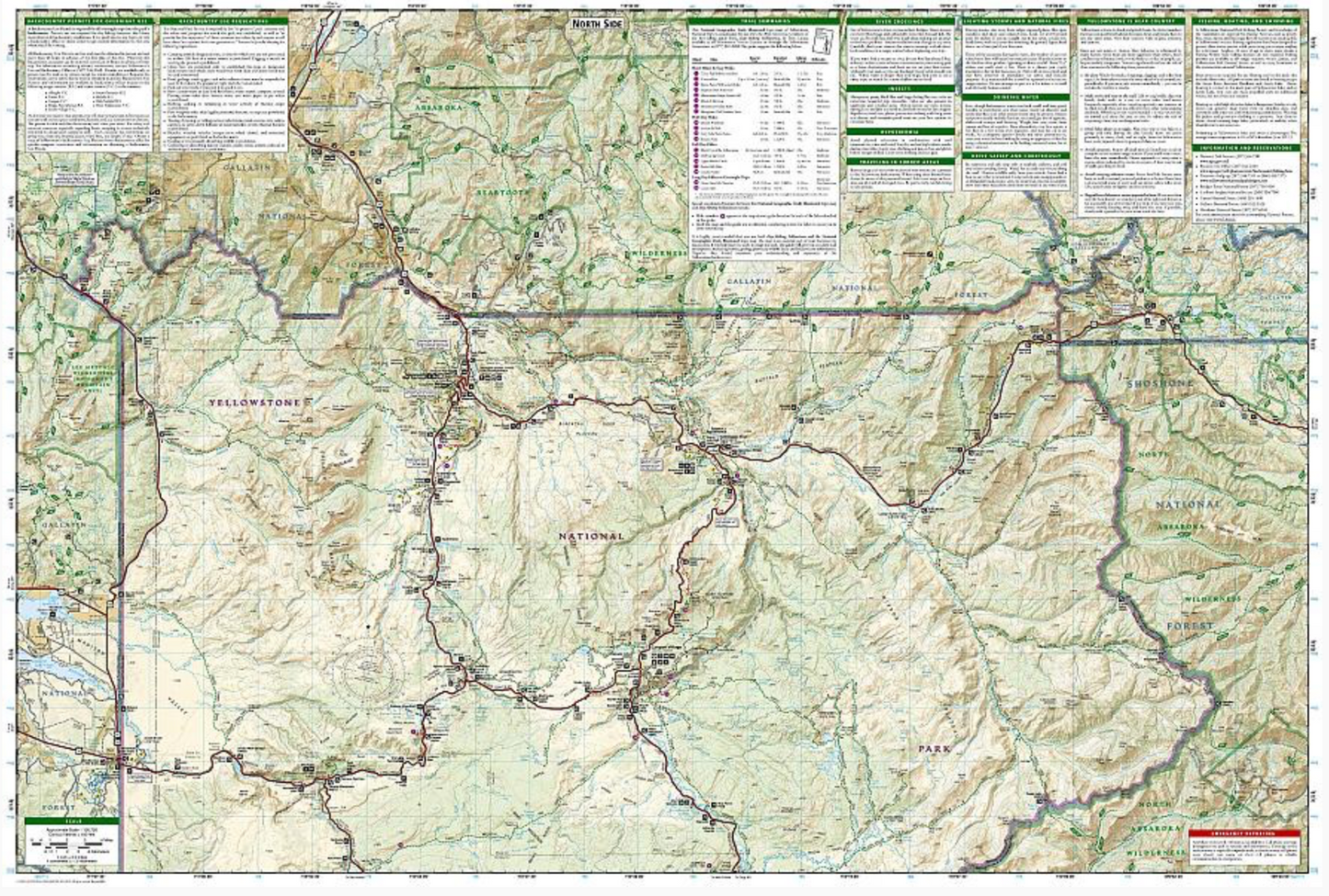 【T-MAPS】イェローストーン国立公園 Yellowstone National Park