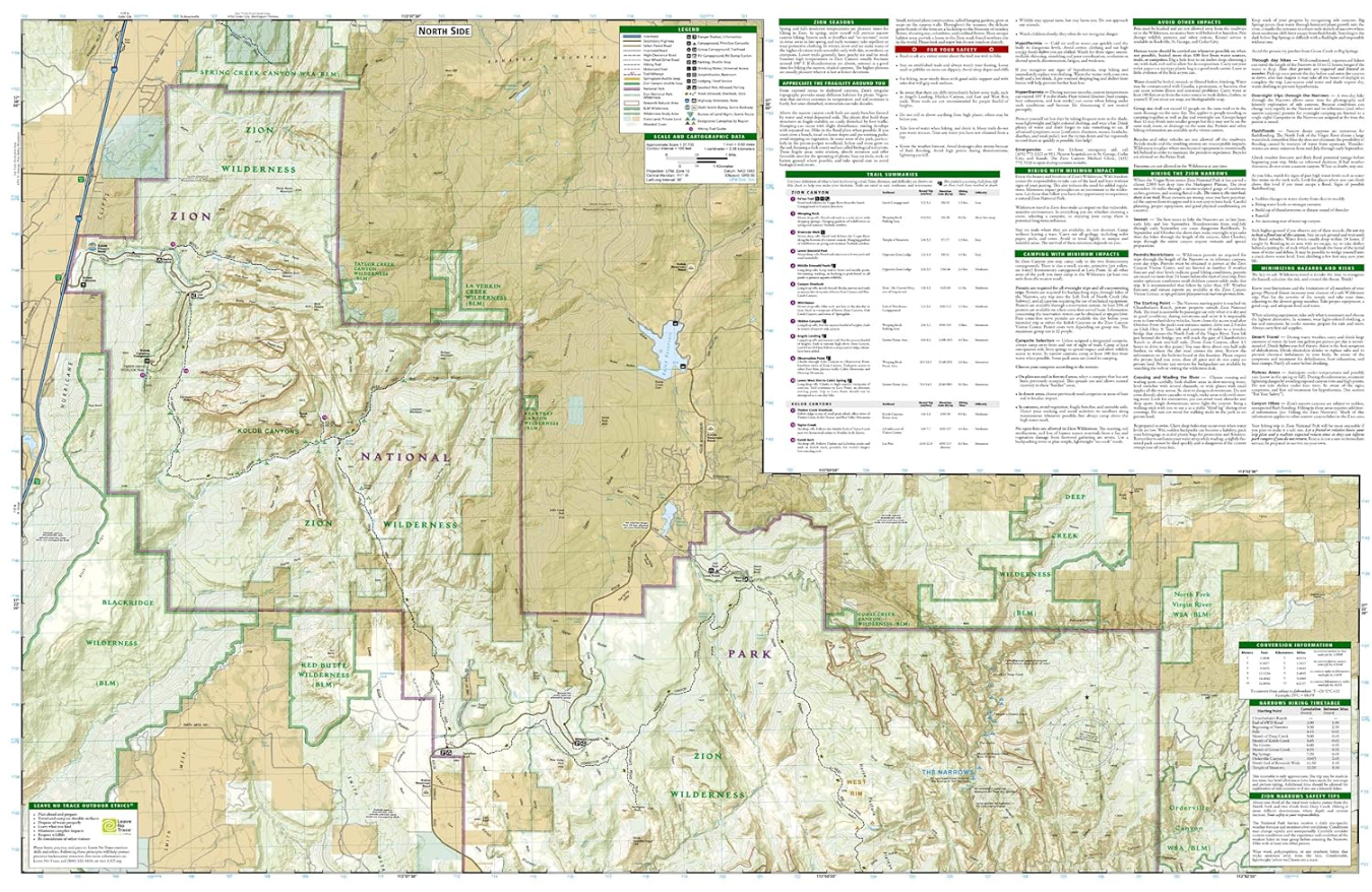 【T-MAPS】ザイオン国立公園 Zion National Park
