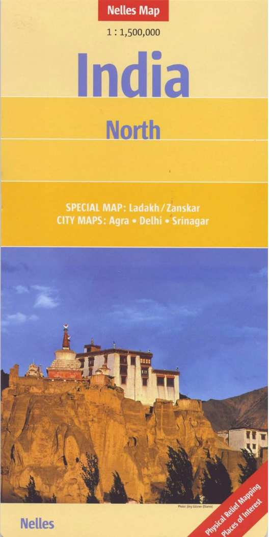 【T-MAPS】インド北部 India North