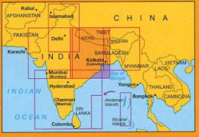 【T-MAPS】インド東部 India East