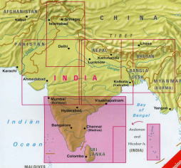 【T-MAPS】インド南部 India South