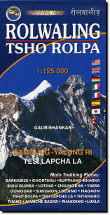 【T-MAPS】ロールワリン、ツォ・ロルパ Rolwaling Tso Rolpa