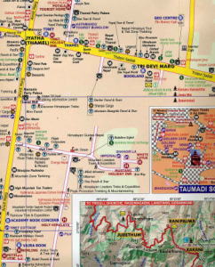 【T-MAPS】カトマンドゥ、パタン、バクタプル Kathmandu Patan Bhaktapur City