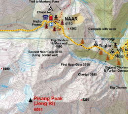 【T-MAPS】ティリチョ The High Route to Tilicho The Hidden Lake