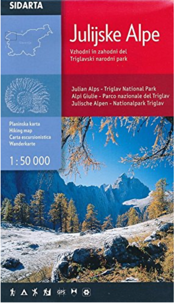 【T-MAPS】ユリアン・アルプス トリグラフ Julian Alps - Triglav National Park
