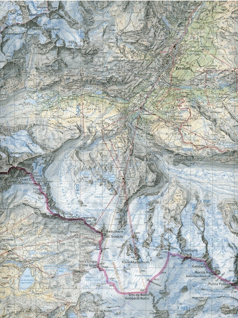 【T-MAPS】マッターホルン1/5万 5006 Matterhorn Mischabel