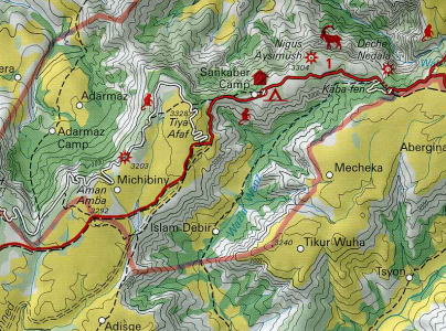 【T-MAPS】シミエン・マウンテン Simen Mountain Ethiopia