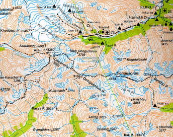 【T-MAPS】コーカサス・セントラル Caucasus Central Elbrus To Kazbek