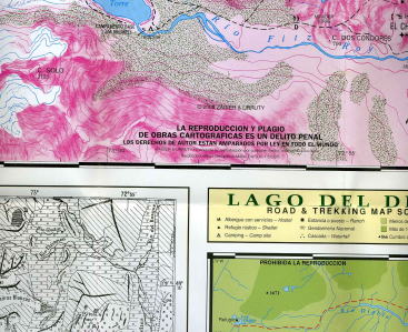 【T-MAPS】フィッツ・ロイ、セロ・トーレ/デシエルト湖 Monte Fitz Roy & Cerro Torre Lago Del Desierto