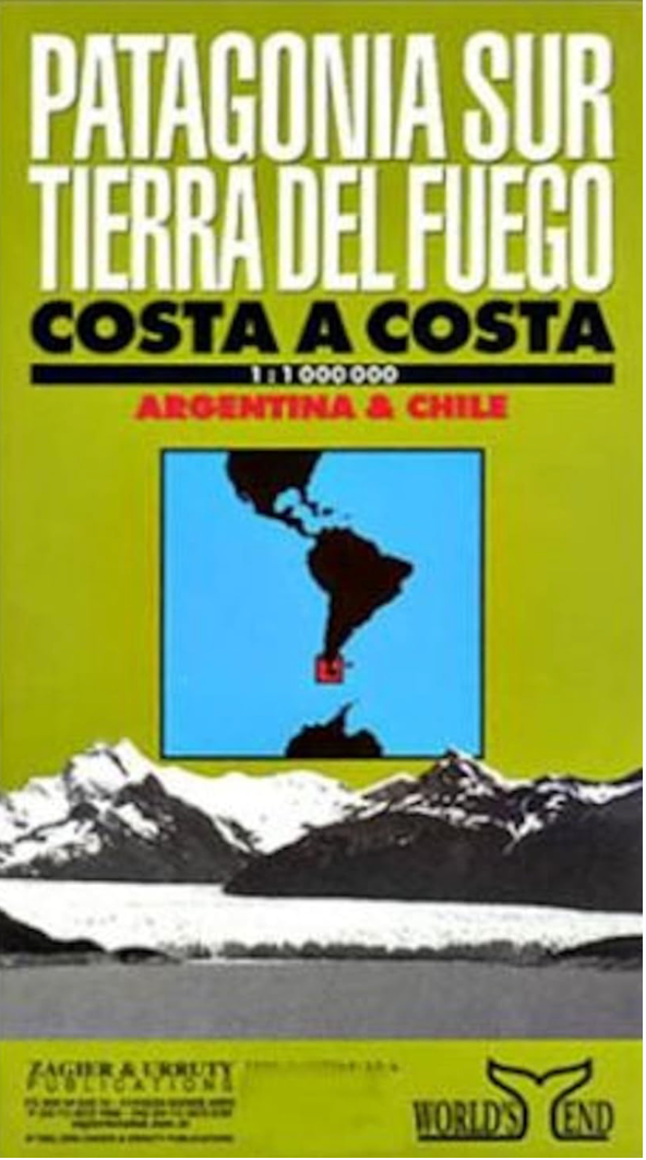 【T-MAPS】南部パタゴニア・フエゴ島 Patagonia Sur Tierra Del Fuego