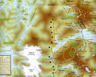 【T-MAPS】サンタクルス、フエゴ島、チリ南部 Santa Cruz Tierra Del Fuego Sur de Chile