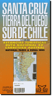 【T-MAPS】サンタクルス、フエゴ島、チリ南部 Santa Cruz Tierra Del Fuego Sur de Chile