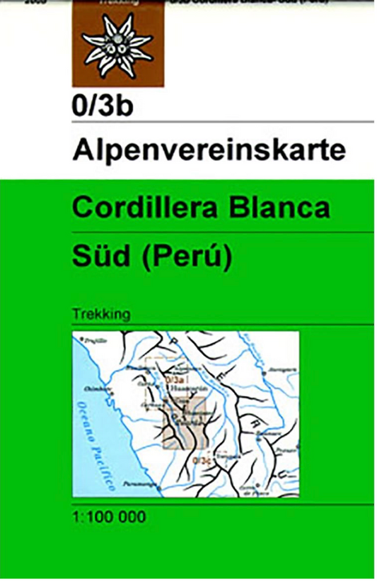 【T-MAPS】ブランカ山群南部 Cordillera Blanca South