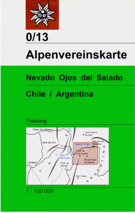 【T-MAPS】オホス・デル・サラード Nevado Ojos del Salado Chile/Argentina