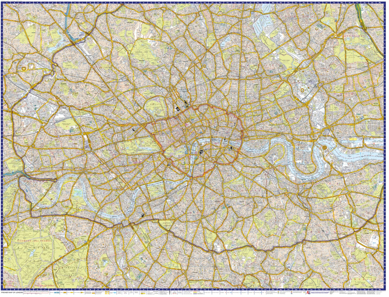 【T-MAPS】ロンドン・プレミアマップ Premier Map London