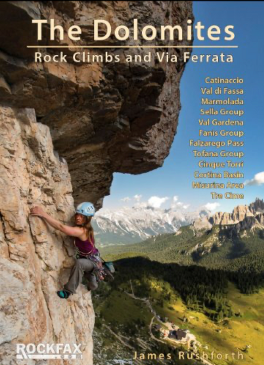 【T-MAPS】ドロミテ・ロック・クライム&ヴィア・フェラータ　The Dolomites Rock Climbs and Via Ferrata