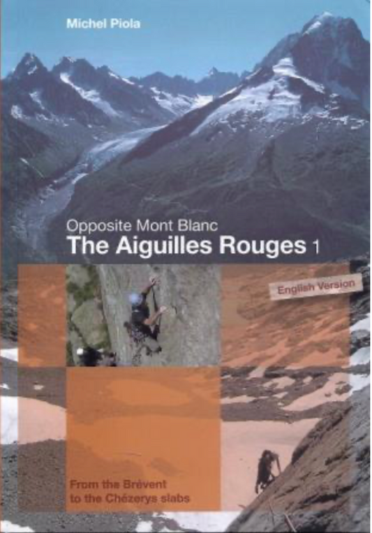 【T-MAPS】モンブラン対岸マルチピッチ・ルート Opposite Mont Blanc The Aiguilles Rouge