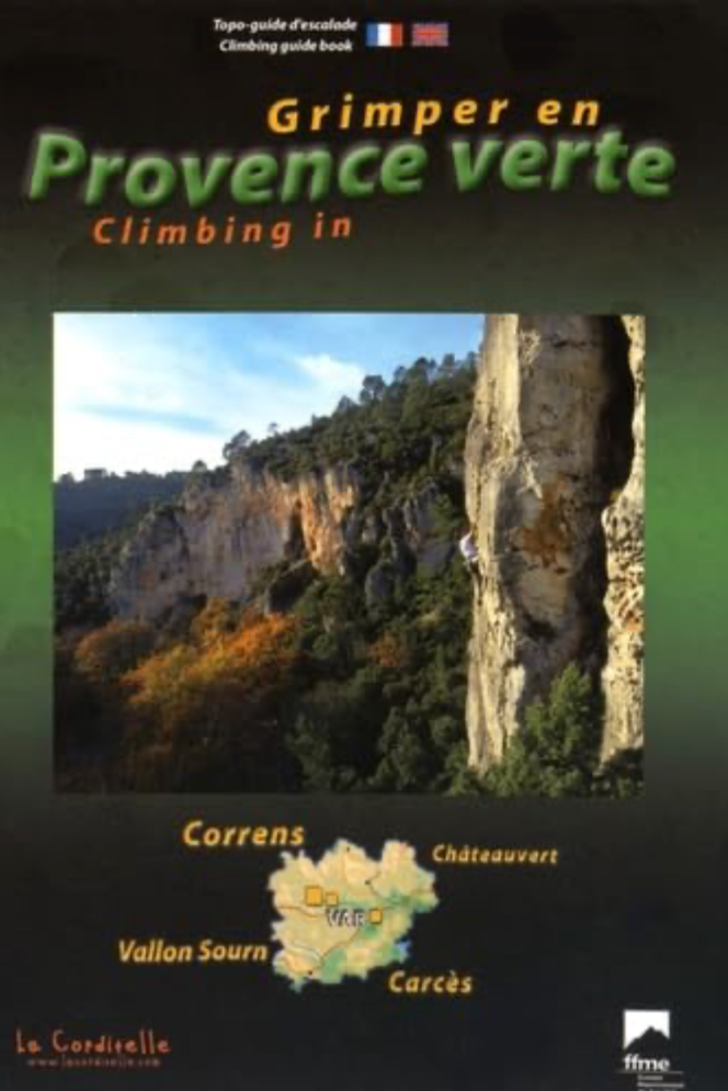 【T-MAPS】クライミング・イン・プロヴァンス・ヴェルト Climbing in Provence Verte