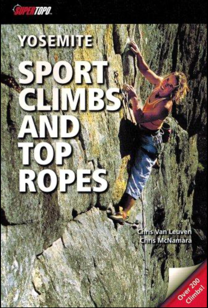 【T-MAPS】ヨセミテ・スポート・クライム&トップロープ Yosemite Sport Climbs and Top Ropes