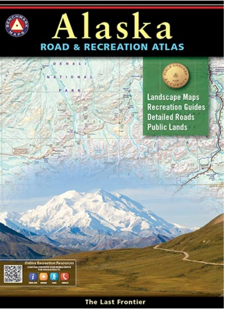 【T-MAPS】アラスカ州ロード＆レクリエーション・アトラス California Road & Recreation Atlas