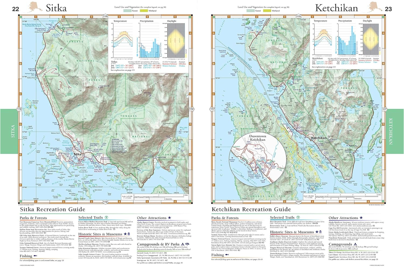 【T-MAPS】アラスカ州ロード＆レクリエーション・アトラス California Road & Recreation Atlas