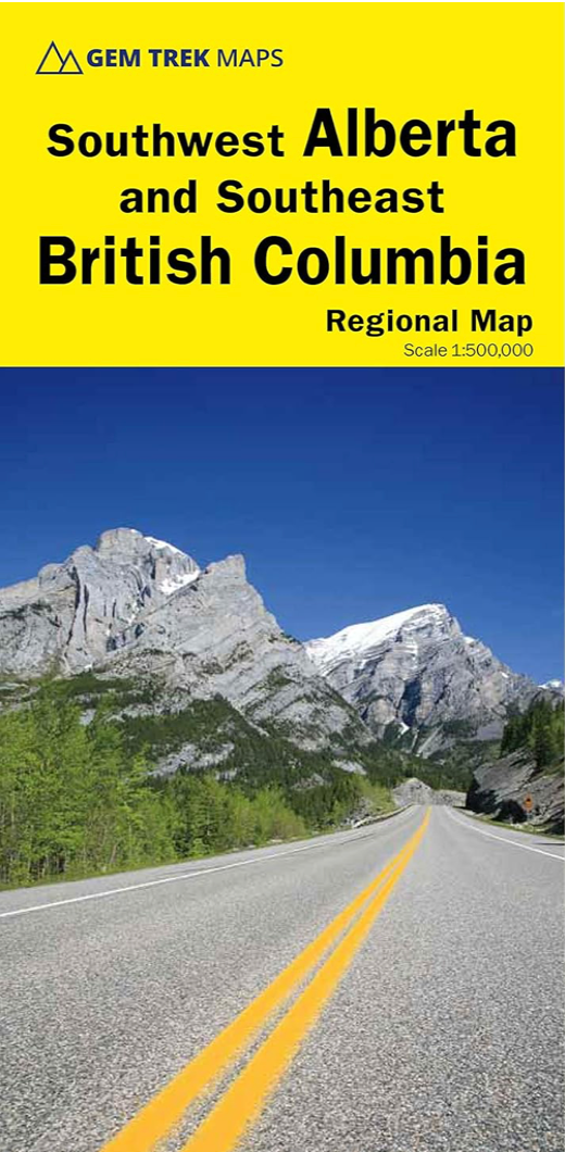 【T-MAPS】アルバータ南西部～BC州南東部 Southwest Alberta Southeast B.C.