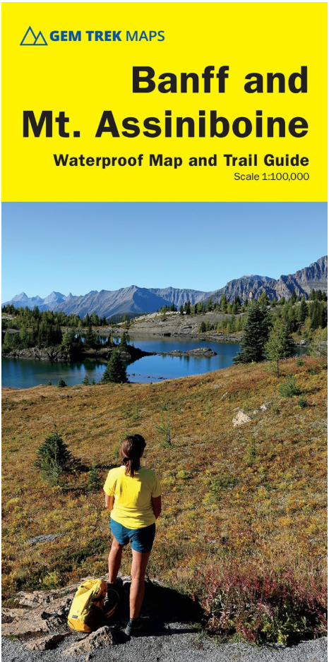 【T-MAPS】バンフ、Mt. アシニボイン Banff & Mount Assiniboine