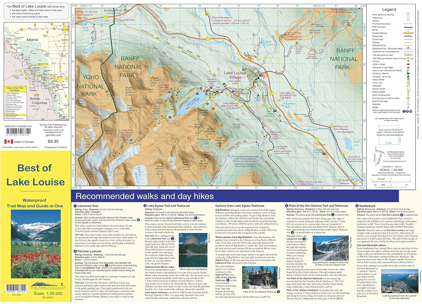 【T-MAPS】レイク・ルイーズ Best of Lake Louise