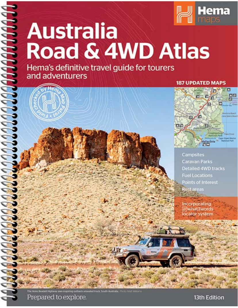 【T-MAPS】オーストラリア4WDアトラスAustralia Road & 4WD Atlas