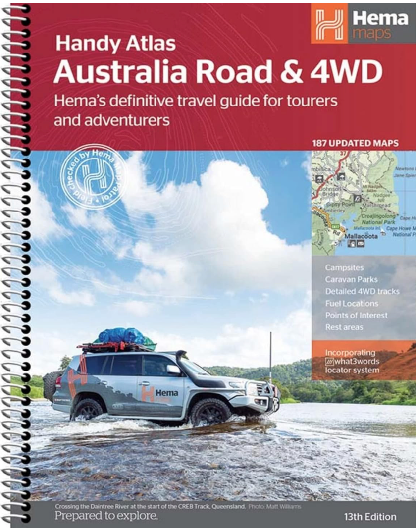 【T-MAPS】オーストラリア・アトラスAustralia Road & 4WD Handy Atlas