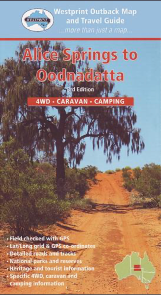 【T-MAPS】ウードゥナダッタ・トラック Oodnadatta Track