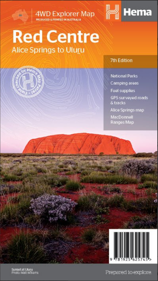 【T-MAPS】レッド・センター　アリス・スプリングス～ウルル The Red Centre Alice Springs to Uluru