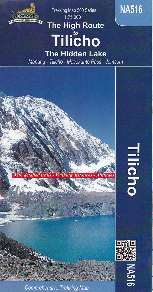 【T-MAPS】ティリチョ The High Route to Tilicho The Hidden Lake