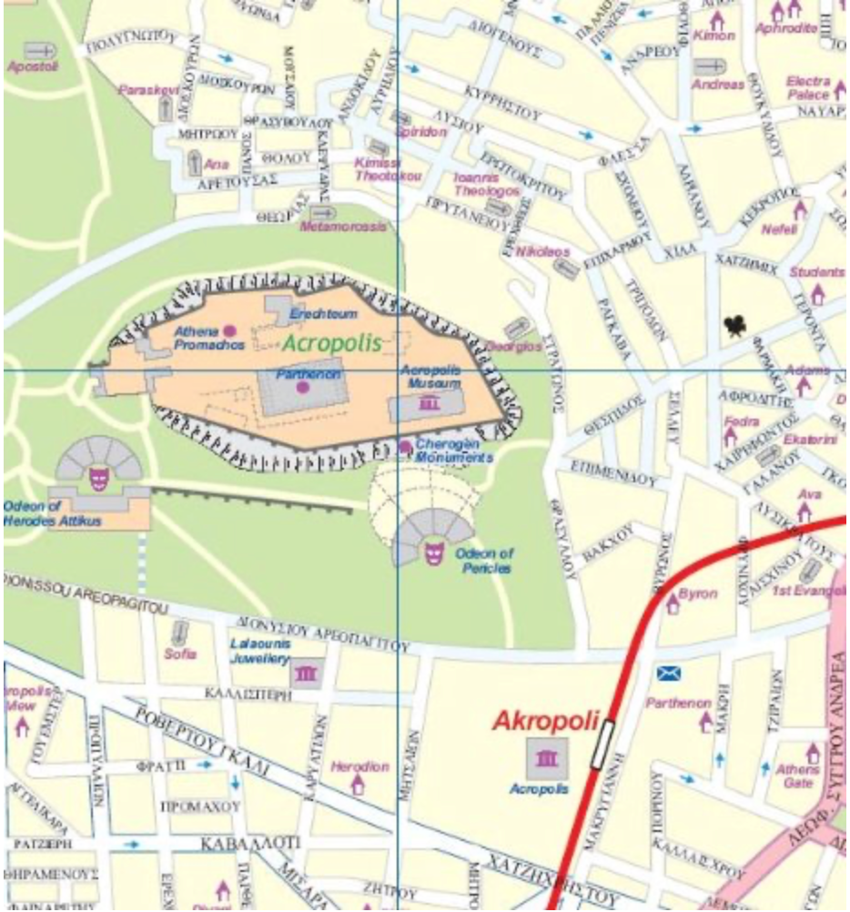 【T-MAPS】アテネ　Athens Greece