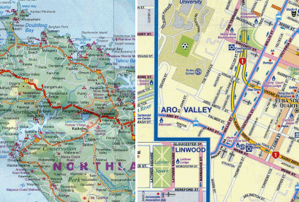 【T-MAPS】オークランド&北島 Auckland & North Island