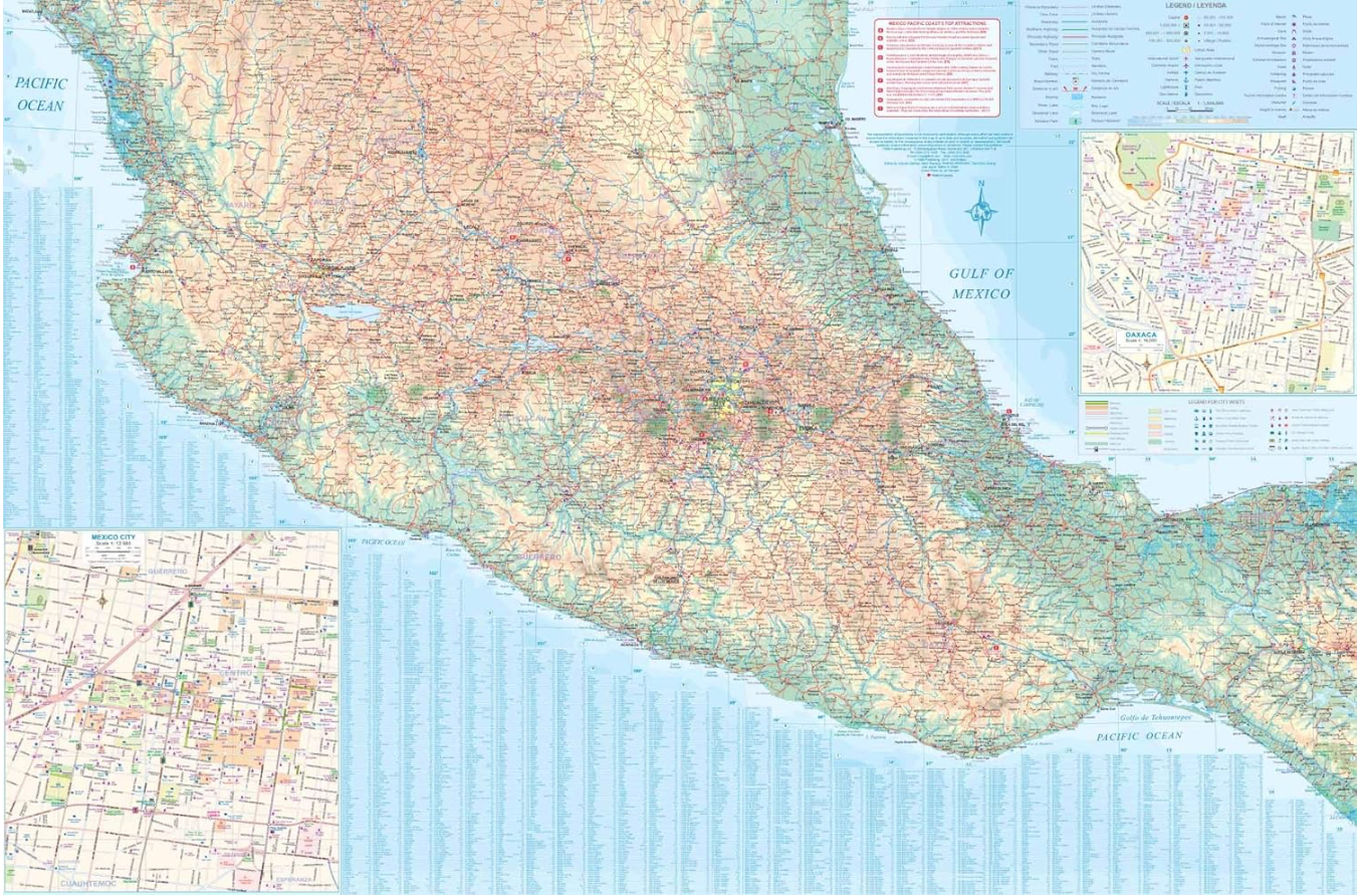 【T-MAPS】メキシコ・パシフィック、グァダラハラ Mexico's Pacific Coast & Guadarajara