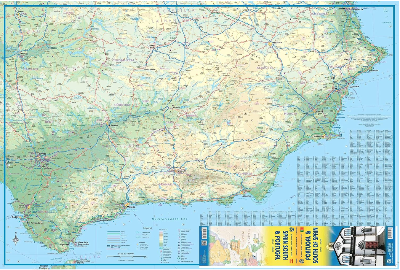 【T-MAPS】ポルトガル&南スペイン　Portugal & South Spain