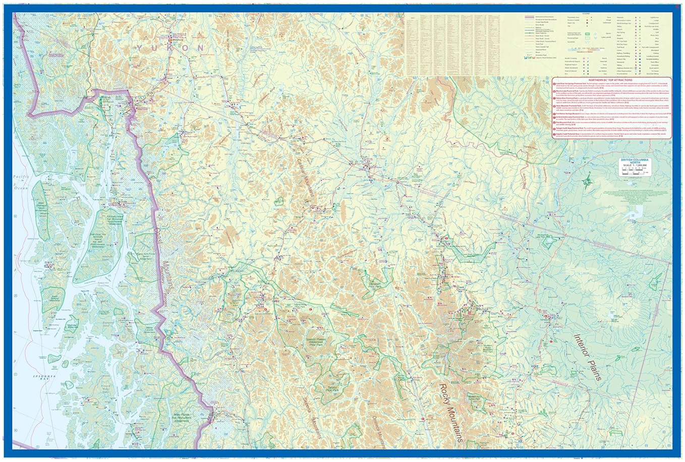 【T-MAPS】ユーコン&ブリティッシュ・コロンビア北部 Yukon & British Columbia North