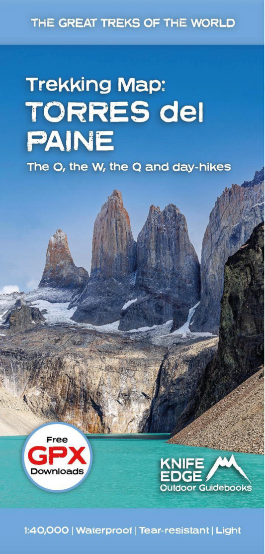 【T-MAPS】トーレ・デル・パイネ・トレッキングマップ Trekking Map: Torres del Paine