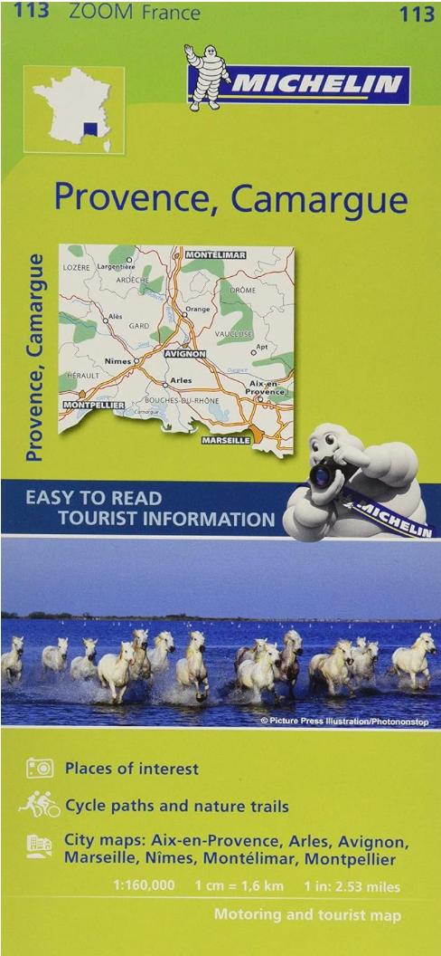 【T-MAPS】フランス・プロヴァンス Michelin Provence Camargue