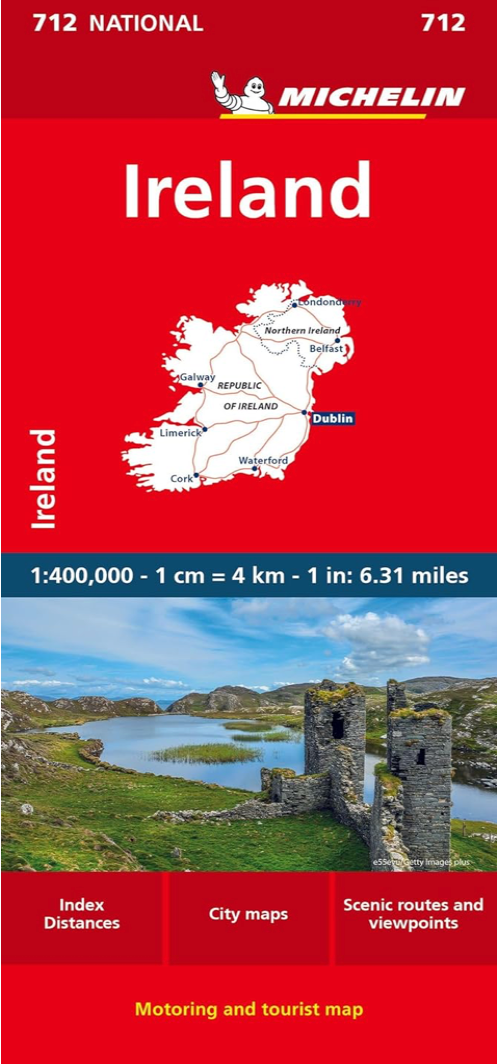 【T-MAPS】ミシュラン・アイルランド Michelin Ireland