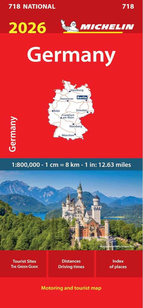 【T-MAPS】ミシュラン・ドイツ Michelin Germany