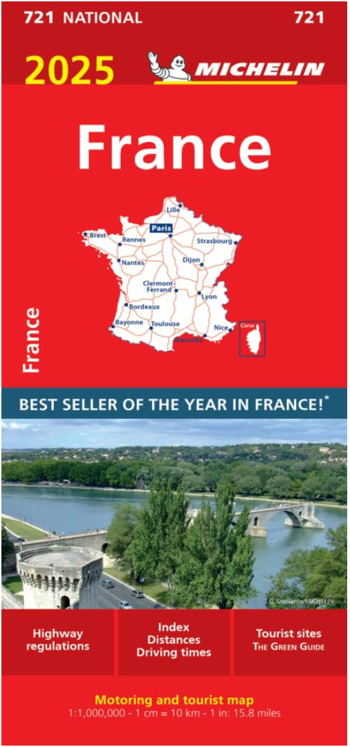 【T-MAPS】ミシュラン・フランス Michelin France