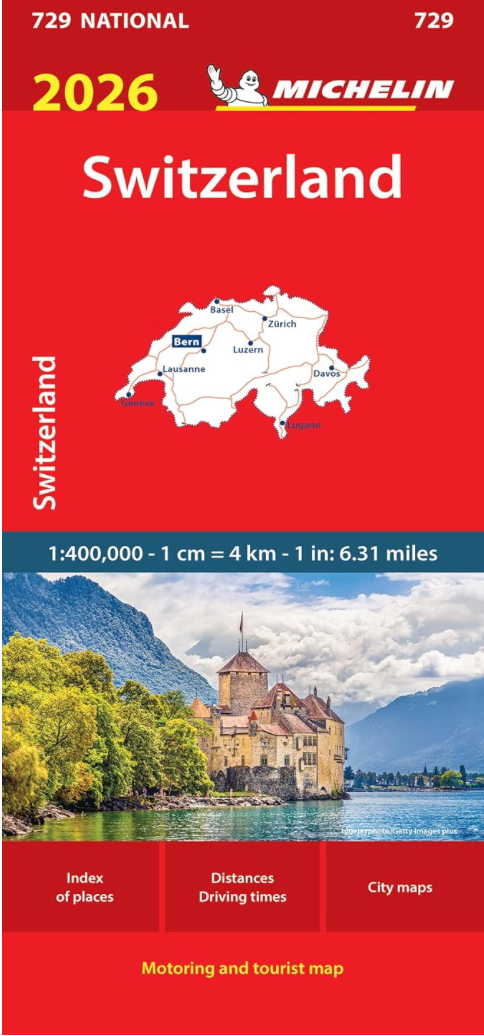 【T-MAPS】ミシュラン・スイス Michelin Switzerland