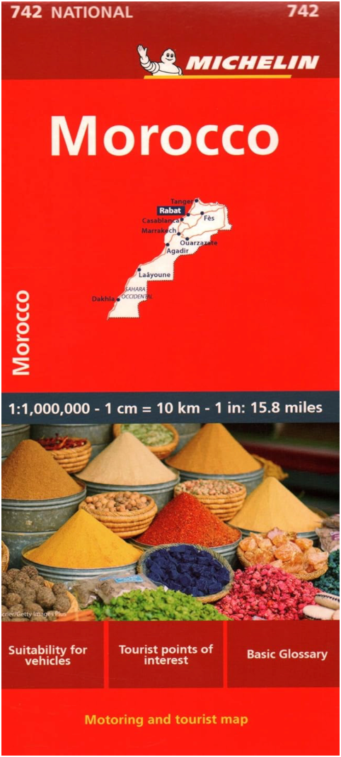 【T-MAPS】ミシュラン・モロッコ Morocco