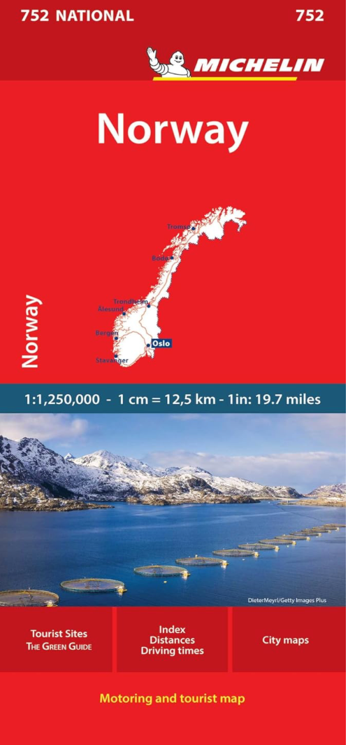 【T-MAPS】ミシュラン・ノルウェイ Michelin Norway