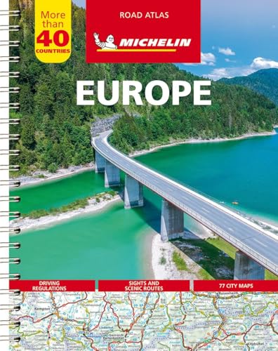 【T-MAPS】ミシュラン・アトラス・ヨーロッパ  Michelin Road Atlas Europe 2025