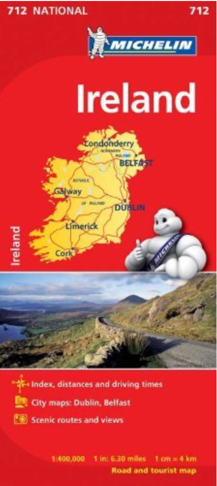 【T-MAPS】ミシュラン・アイルランド Michelin Ireland