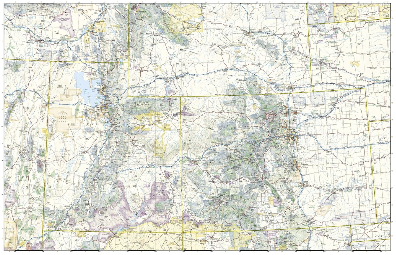 【T-MAPS】アメリカ・ロッキー・マウンテンズ United States Rocky Mountains