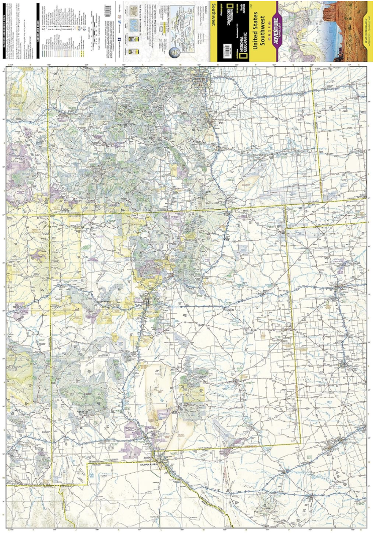 【T-MAPS】アメリカ南西部 United States Southwest